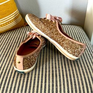 Kate Spade X Keds Rose Gold Shoes